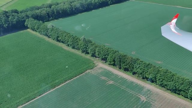 Glider Landing Duo Discus XLT