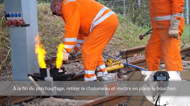 Préchauffage Propane Oxygène, Procédé De Soudage Thermit® SoW-5