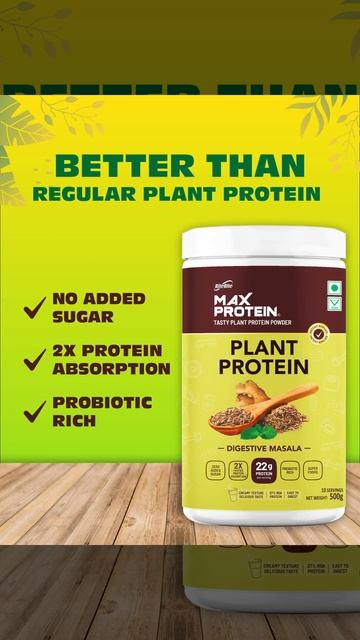 Introducing Tastiest Plant Protein Powder смотреть онлайн