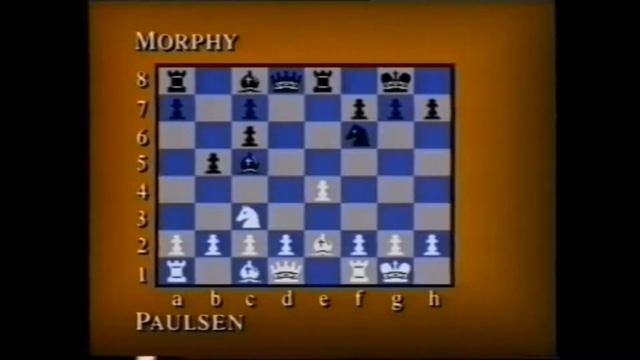 02 Paulsen vs Morphy 1857 смотреть онлайн