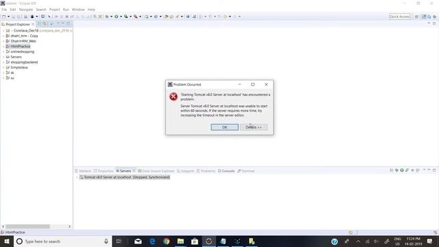 Port 8080 required by Tomcat v8.0 Server at localhost is already in use смотреть онлайн