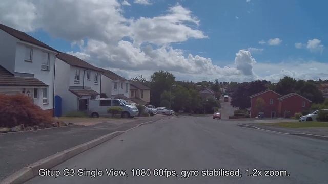 Gitup G3 Duo Action Camera, Gyro Stabilisation Test