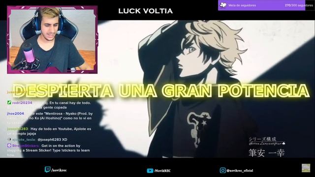 REACCIONANDO a Luck Voltia RAP. "Suerte Sonriente" | Black Clover | Luckster смотреть онлайн