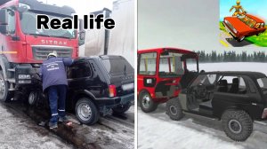 Аварии на реальных событиях в ВАЗ краш тест симулятор 2 #6