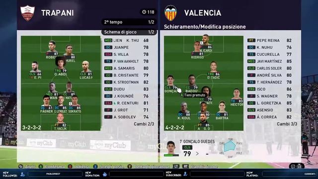 PREMIUM LEAGUE 2019/2020: Campionato | 15^ Andata | Trapani Vs Valencia смотреть онлайн