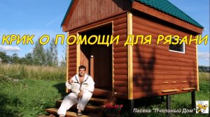 КАК ОТВАДИТЬ ПЧЁЛ ОТ СОСЕДЕЙ_ КРИК О ПОМОЩИ ДЛЯ РЯЗАНИ.