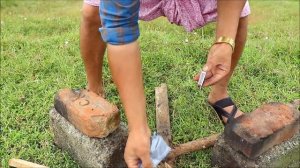 BIG EMU EGG OMELETTE | Healthy Emu Egg Recipe | Cooking Skill Village Food Channel