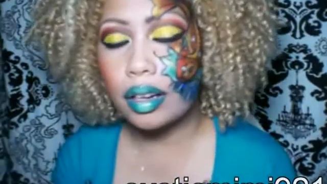 BITCHSLAP COSMETICS - ED HARDY TATTOO INSPIRED LOOK смотреть онлайн