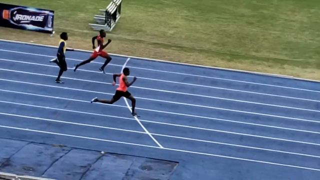 Jaheel Hyde Pelican TC Wins Men's 200m In 21.38s ( -1.3 5) - Queens Grace  Jackson Meet  2020