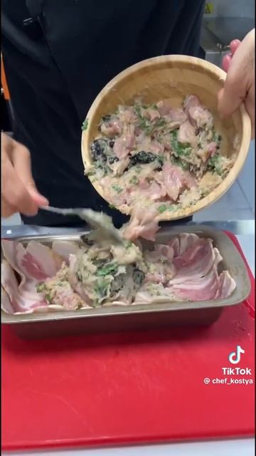 куринный рулет