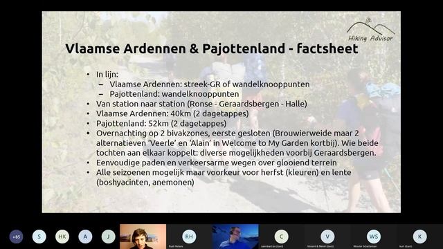 Webinar Hiking Advisor tochtbestemmingen dichtbij huis - Meeting Recording смотреть онлайн