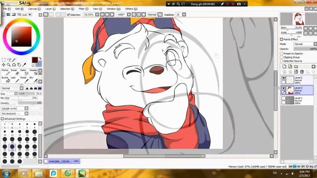 Clip vẽ Pain Tool SAI : OC - Zummi Emon смотреть онлайн