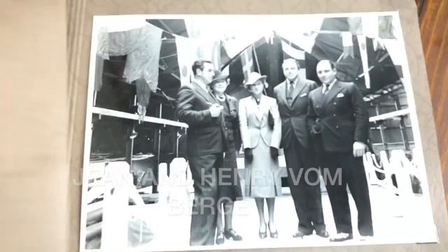 Historic Photo Album - The Launch Of Sailing Yacht EROS, Ex JEANRY.
