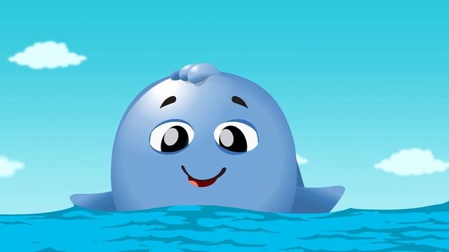 Whale & the School of Fish | Linkimals | Toddler Songs | Kids Cartoon Show | Children Learning смотреть онлайн