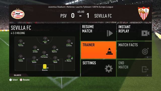 PSV vs Sevilia | Europa League - 1/16 - Finals | Camera Pro | FIFA 23 | Ps5 | My prediction | смотреть онлайн