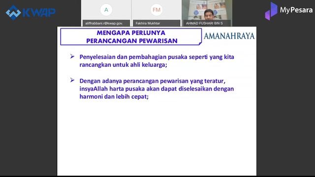 Sembang MyPesara: Perancangan Pewarisan bersama AmanahRaya смотреть онлайн