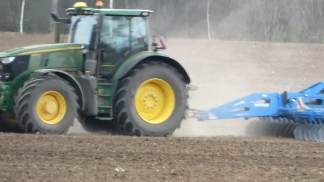 Tillage 2022 | John Deere 6250R & Lemken Rubin 10/500