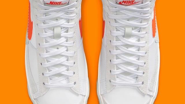 Nike Blazer Mid Pro Club Bright Orange Swooshes смотреть онлайн