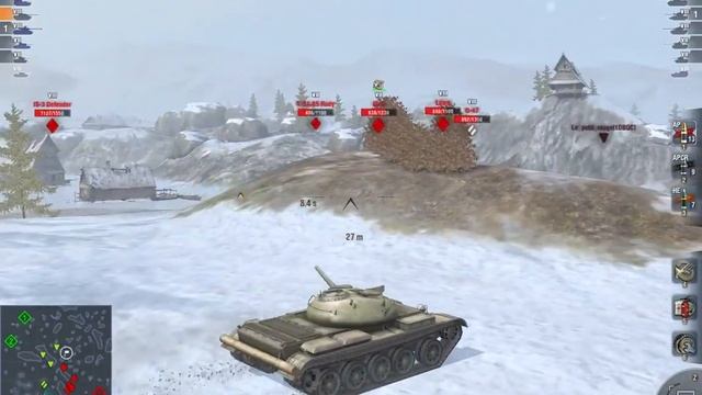 World of Tank Blitz | T54 Ltwt | Soviet T8 | 2 KILLS | 2800 DMG | Confederate | Mastery Class III смотреть онлайн