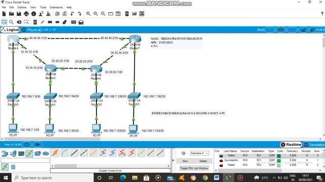 REMON TI #4 Router 4 Switch 4 PC смотреть онлайн