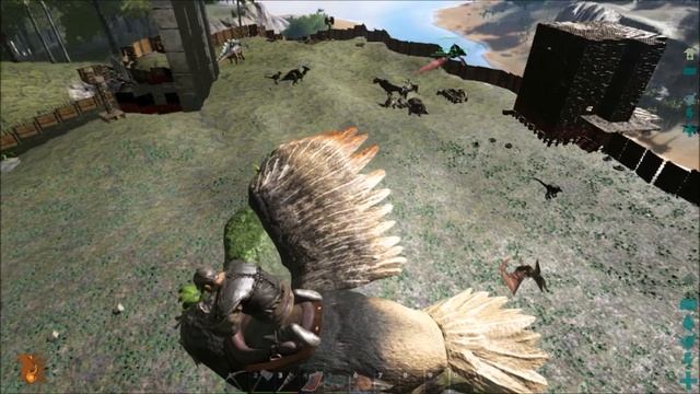Ark pterodactyl :Bombing run смотреть онлайн