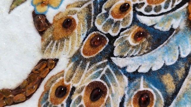 Картина из янтаря 