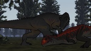 Allosaurus vs Carnotaurus | Animation (Part 1/3)