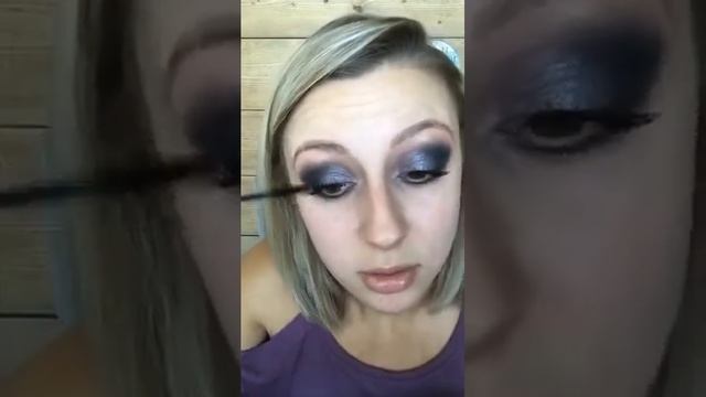 Easy Purple Eye Makeup Tutorial - Purple Eye Makeup Look - Kayla Smith смотреть онлайн