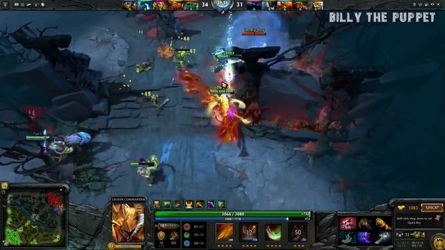 Miracle Legion Commande Ranked Gameplay Dota 2 / Миракл Разносит всех на миду смотреть онлайн