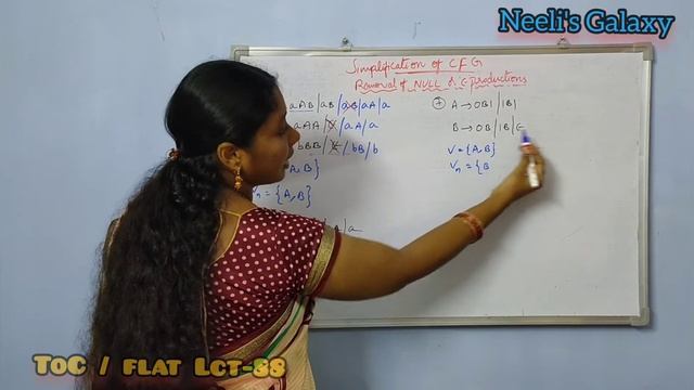 Lecture -88 Elimination of Epsilon Productions in CFG Examples | Simplification of CFG in Telugu смотреть онлайн