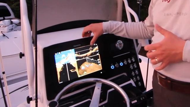 New Raymarine Axiom CHIRP sonar featuring James McGowan with Raymarine смотреть онлайн