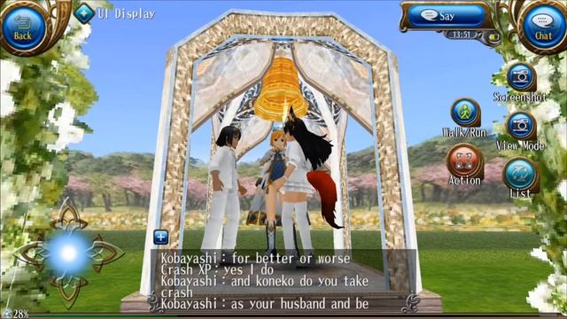 Koneko and Crash's Wedding (Toram Online Wedding) смотреть онлайн