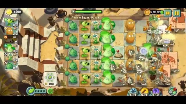 Plants vs Zombie 2 gameplay | Ancient Egypt day 17 - day 20 | part #5 смотреть онлайн