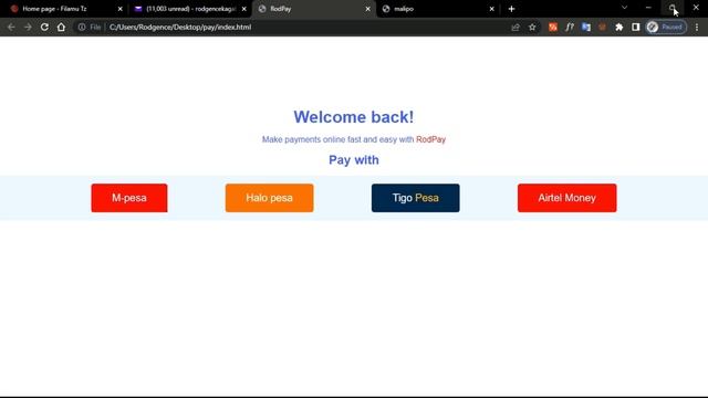 Jinsi ya kudesign button za lipa kwa simu kwa kutumia HTML & CSS na JAVASCRIPT responsive layout смотреть онлайн