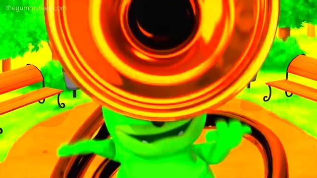 Gummibär SPECIAL REQUEST NEON & CHIPMUNK VOICE German HD Gummy Bear Song Effects смотреть онлайн