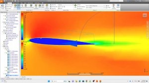 Autodesk CFD   Aerofoil Simulation