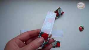 Бантик-минутка из репсовой ленты 2.5 см своими руками