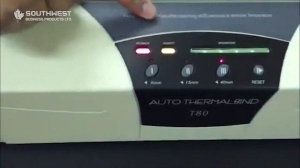 T-80 Thermal Binding Machine