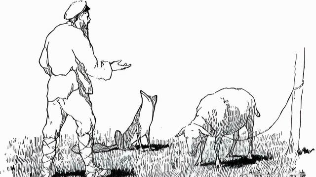 Крестьянин и Овца | И. А. Крылов смотреть онлайн