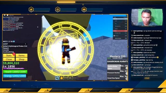 naikin level terusss - Roblox Blox Fruit смотреть онлайн