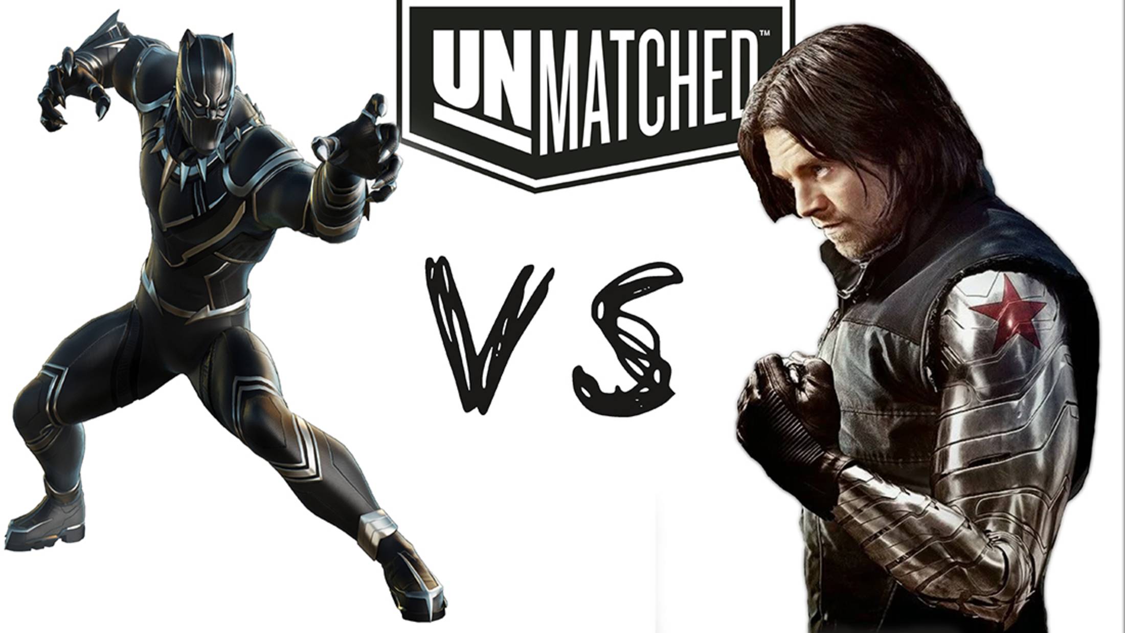 "Unmatched: For King and Country" -Играем в настольную игру. Чёрная пантера против Зимнего солдата.