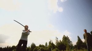 Уроки фланкировки казачьей шашкой