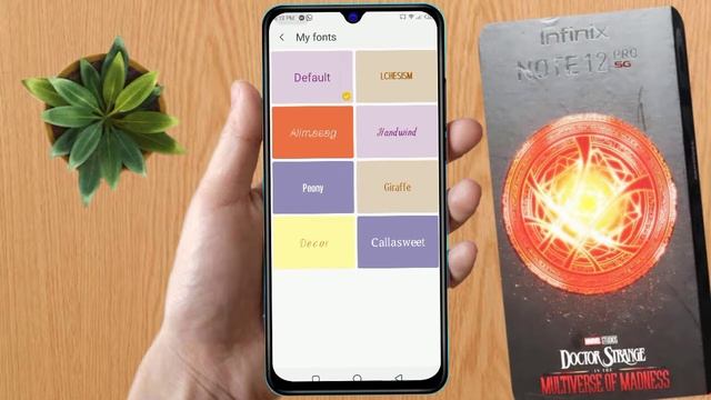 how to change font style in infinix note 12 pro 5g | infinix note 12 pro 5g font style change смотреть онлайн