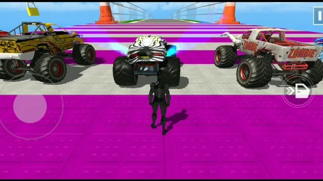 Monster Truck Mega Ramp Extreme Racing - Impossible Truck Stunts Driving - Android Game - #16 смотреть онлайн