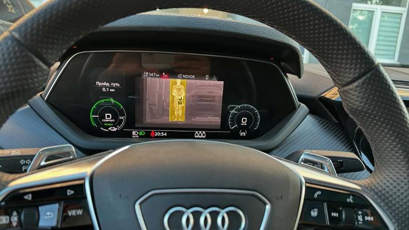 Night Vision или ассистент ночного виденья AUDI E-TRON GT VAG-UPGRADE.RU смотреть онлайн