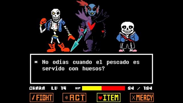 DISBELIEF PAPYRUS FINAL PACIFISTA + 1 LOGRO смотреть онлайн