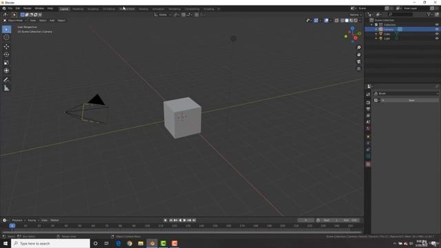 003 Интерфейс и кнопки Blender смотреть онлайн