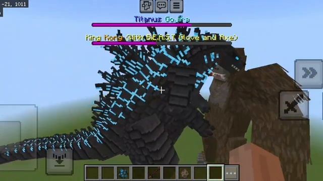 Майнкрафт, но Годзилла Vs Конг смотреть онлайн