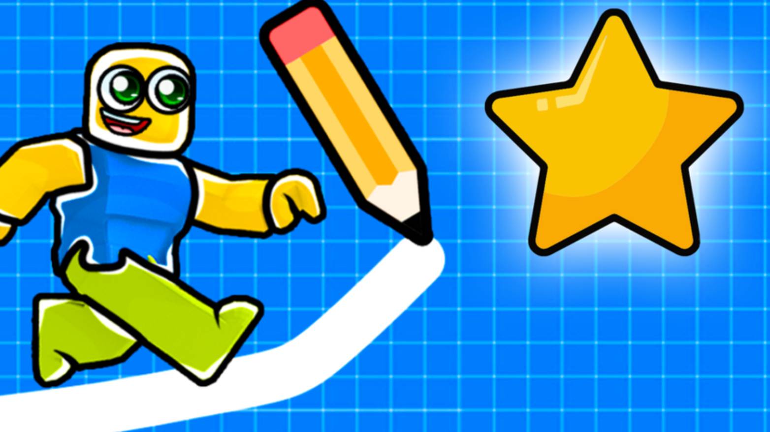 Нарисуй чтобы пройти обби! смотреть онлайн