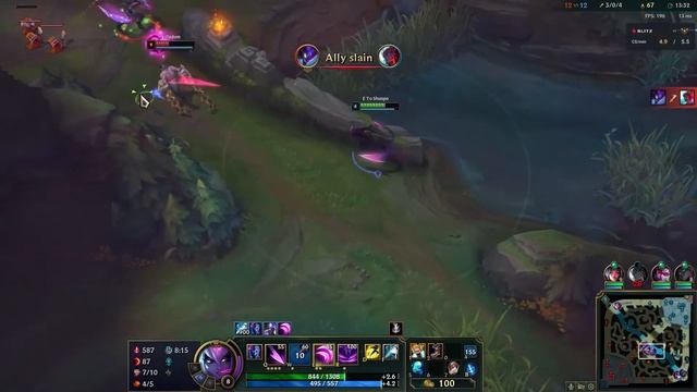 Clean Evelynn Double Kill